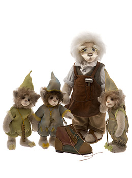 Charlie Bears Elves and Shoemaker